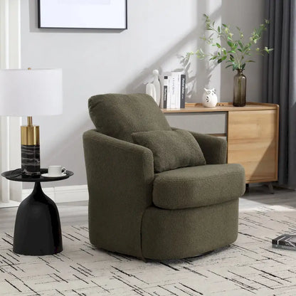 Fauteuil pivotant, Fauteuil club rond, Fauteuil crapaud