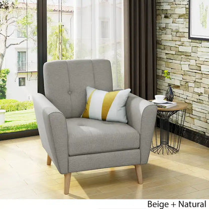 Fauteuil club capitonné moderne de style médiéval