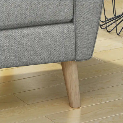 Fauteuil club capitonné moderne de style médiéval