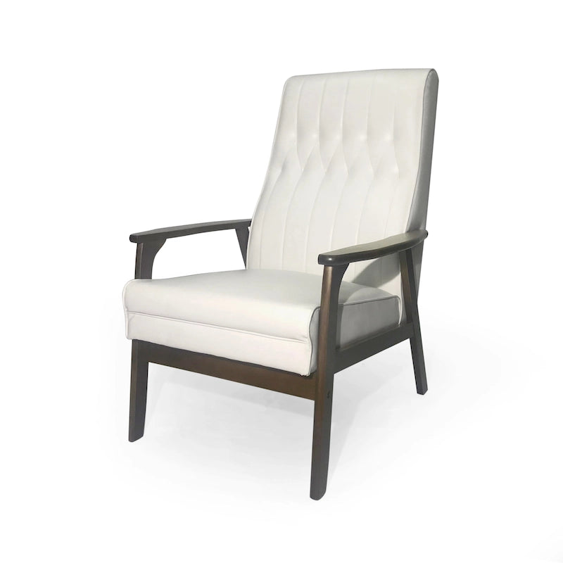 Fauteuil moderne de style médiéval - 65,4 cm de large x 80,0 cm de profondeur x 99,1 cm de haut
