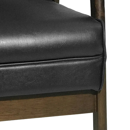 Fauteuil moderne de style médiéval - 65,4 cm de large x 80,0 cm de profondeur x 99,1 cm de haut