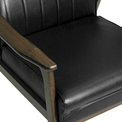 Fauteuil moderne de style médiéval - 65,4 cm de large x 80,0 cm de profondeur x 99,1 cm de haut