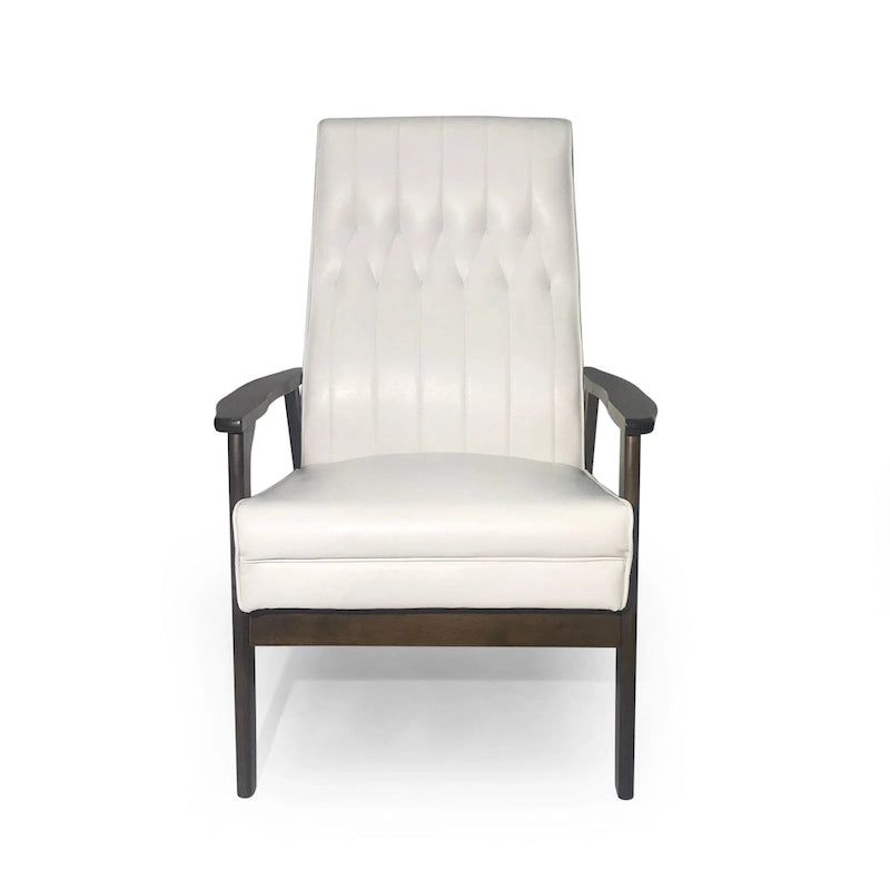 Fauteuil moderne de style médiéval - 65,4 cm de large x 80,0 cm de profondeur x 99,1 cm de haut