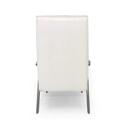 Fauteuil moderne de style médiéval - 65,4 cm de large x 80,0 cm de profondeur x 99,1 cm de haut