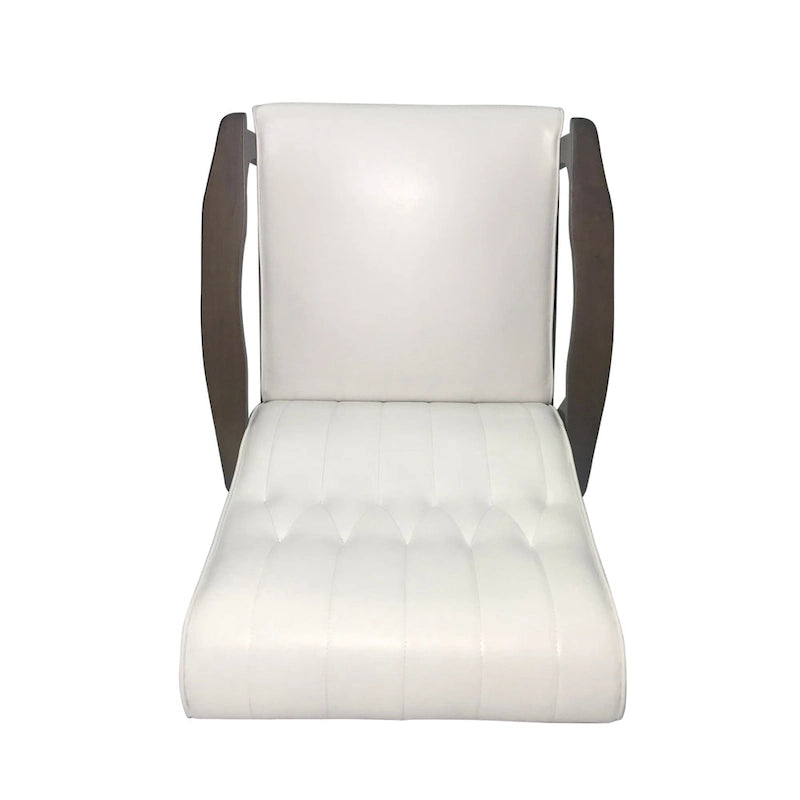Fauteuil moderne de style médiéval - 65,4 cm de large x 80,0 cm de profondeur x 99,1 cm de haut