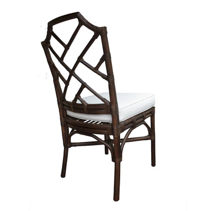 Chaises de salle à manger en rotin, (Lot de 2)
