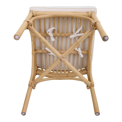 Chaises de salle à manger en rotin, (Lot de 2)