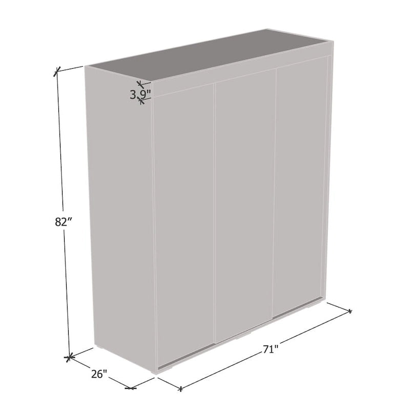 Armoire à glace 3 portes