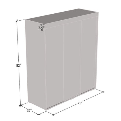 Armoire à glace 3 portes