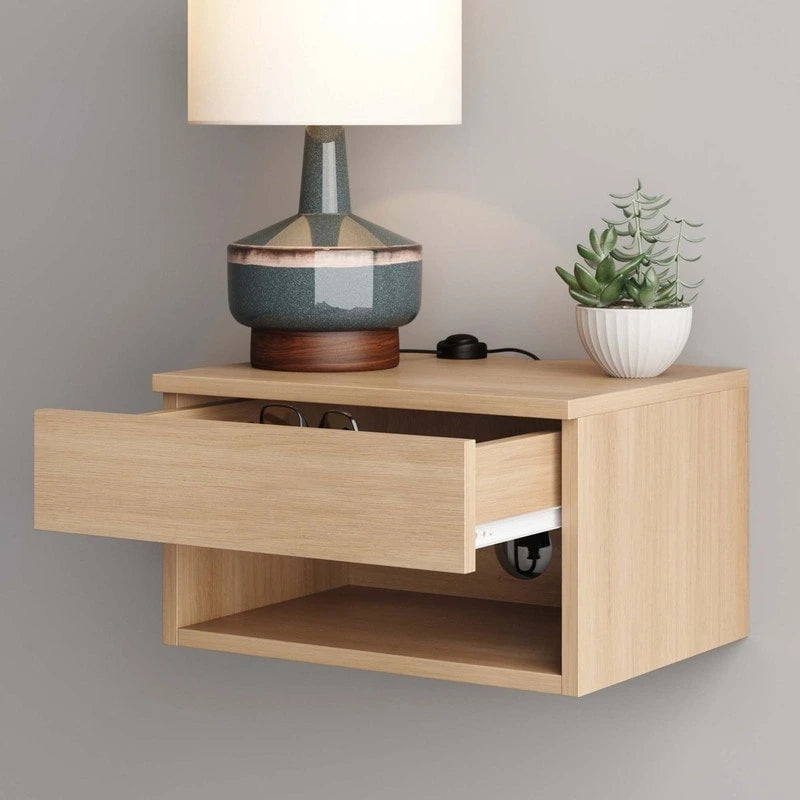 Table de chevet flottante moderne