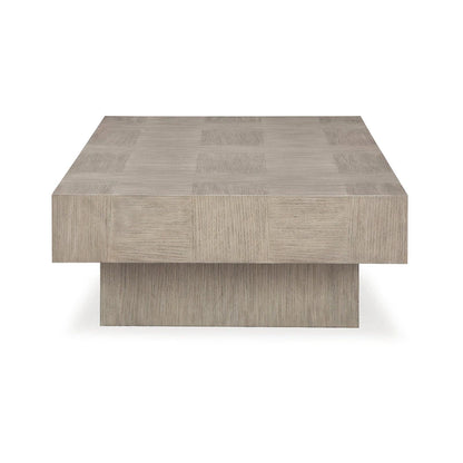 Table basse gris-brun clair - 60L x 35P x 16H