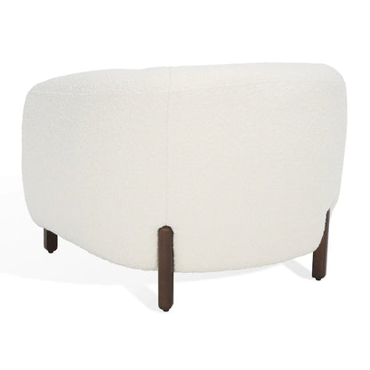 Fauteuil d'appoint dossier incurvé - 38 po L x 34 po P x 28 po H - 38Lx34Px28H