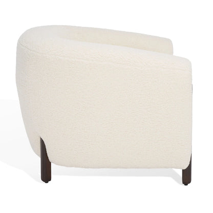 Fauteuil d'appoint dossier incurvé - 38 po L x 34 po P x 28 po H - 38Lx34Px28H