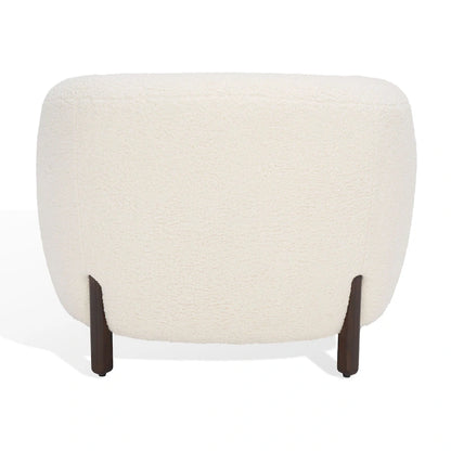 Fauteuil d'appoint dossier incurvé - 38 po L x 34 po P x 28 po H - 38Lx34Px28H