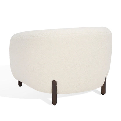 Fauteuil d'appoint dossier incurvé - 38 po L x 34 po P x 28 po H - 38Lx34Px28H