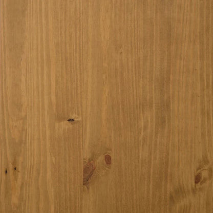 Meuble TV FLAM 43,3x15,7x19,7 Bois massif Pin - 43,3 x 15,7 x 19,7